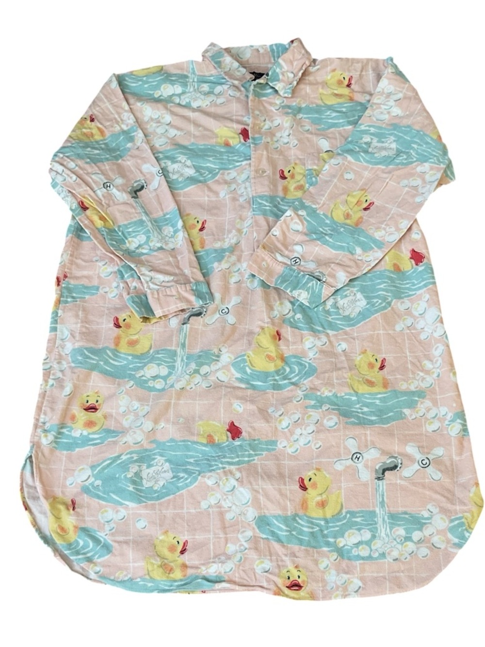 Rare Nick & Nora rubber ducky nightshirt